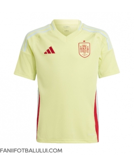 Spania Tricou Fotbal Replică European 2024 Barbati Deplasare